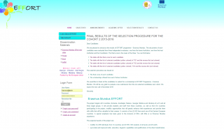 Erasmus Mundus Effort 